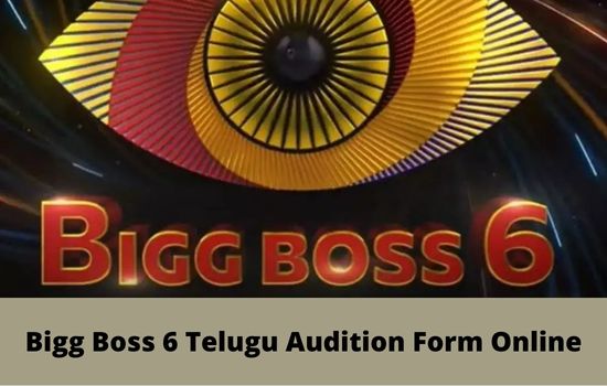 Bigg Boss 6 Telugu Audition Form Online
