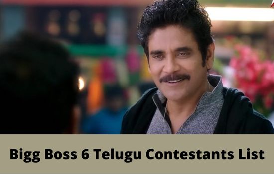 Bigg Boss 6 Telugu Contestants List