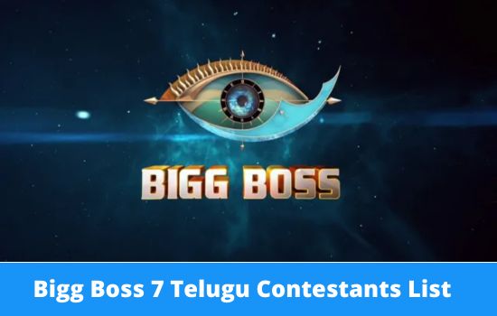 Bigg Boss 7 Telugu Contestants List